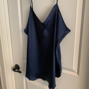 Gap Navy Silky Camisole with Pattern - XXL